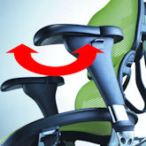 Ergohuman Armrest Angle Adjustment Ergohuman Armrest Angle Adjustment