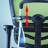 Ergohuman Backrest Height Adjustment