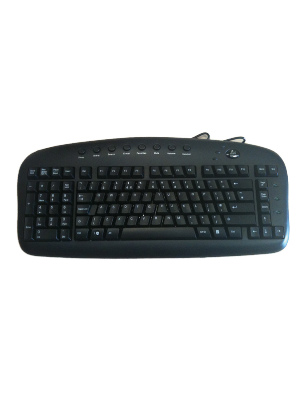 Left Handed Keyboard, helps to prevent Repetitive Strain Injury (RSI)