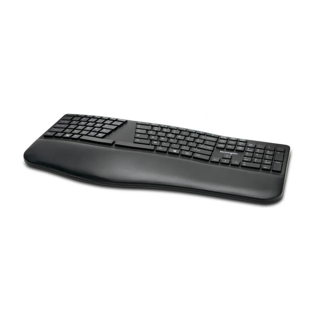 Kensington Pro Fit Ergo Wireless Keyboard, builtin wrist support