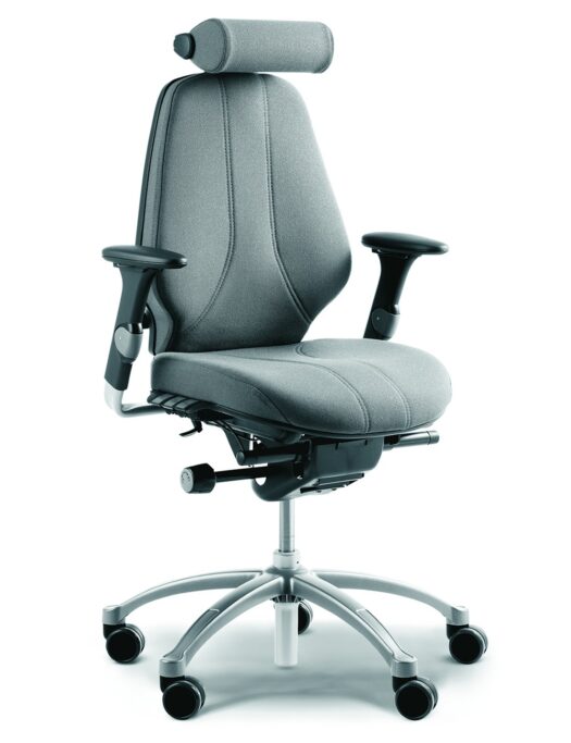 RH Logic 300 Medium Back Ergonomic Office Chair Head Rest