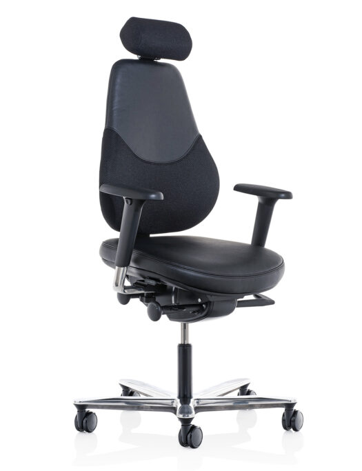 Orangebox Active Ergonomics Flo2 Medium Back Office Chair with neckrest