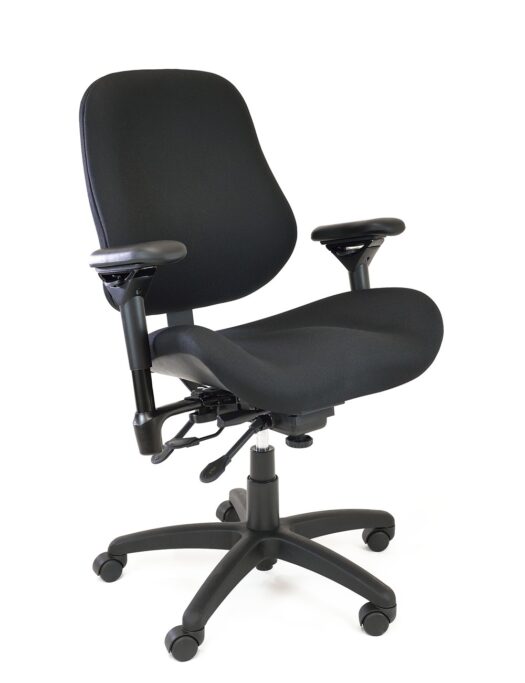 BMA Secur24 Exclusive Leather 24 Hour Control Room Office Chair