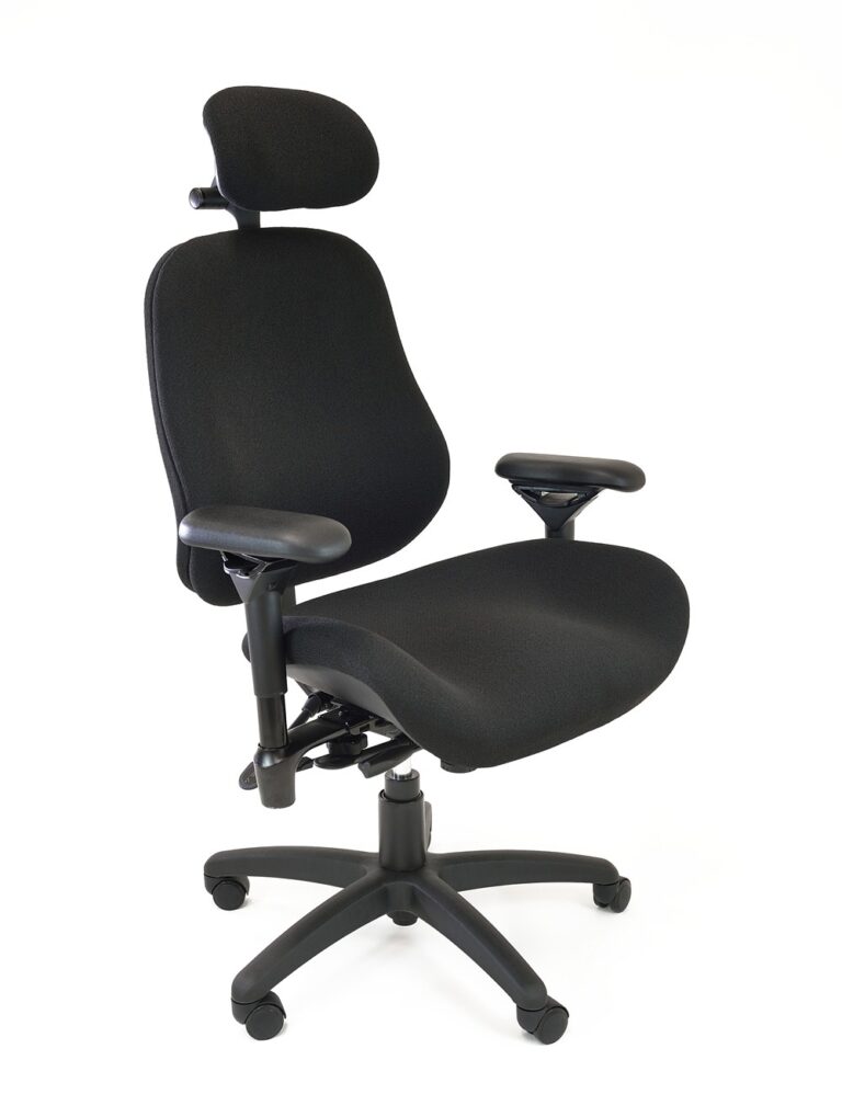 BMA Secur24 Exclusive Leather 24 Hour Control Room Office Chair