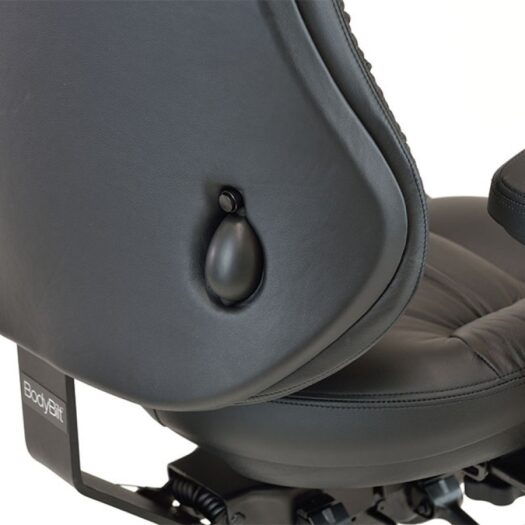 Bodybilt E3507 Leather Office Chair lumbar pump