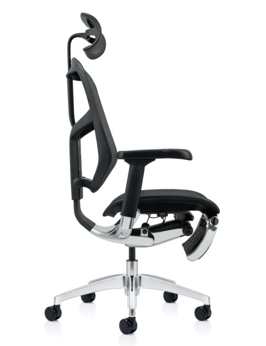 Enjoy Elite Mesh Office Chair with Head Rest and Leg Rest G2 Side