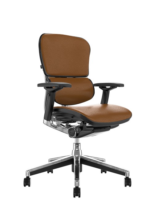Ergohuman Elite Latte Leather Office Chair