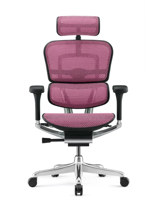 Ergohuman Plus Luxury Pink Mesh Office Chair - New Model G2