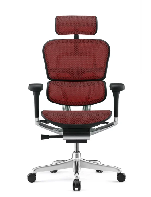 Ergohuman Plus Luxury Red Mesh Office Chair - New Model G2