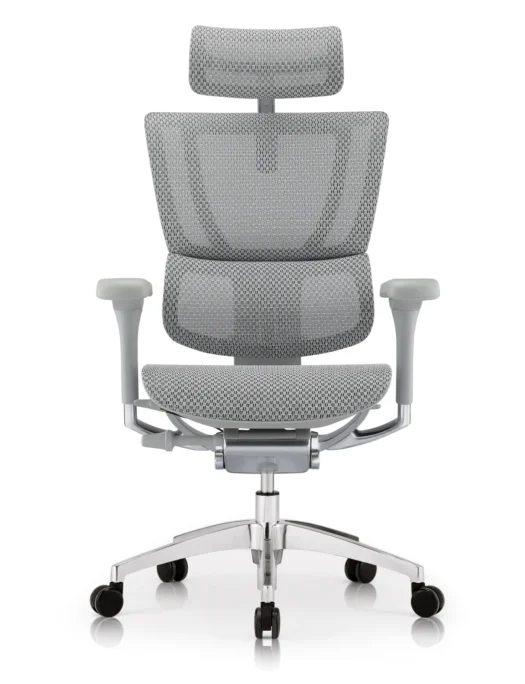 Mirus Elite Grey Mesh Office Chair G2 Grey Frame